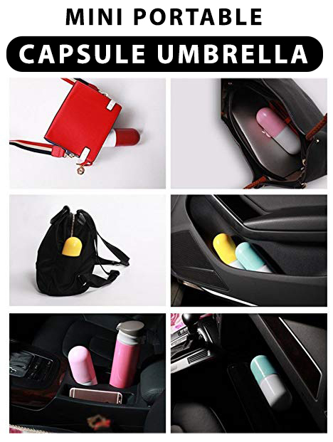 Mini Portable Capsule Umbrella - Image 4