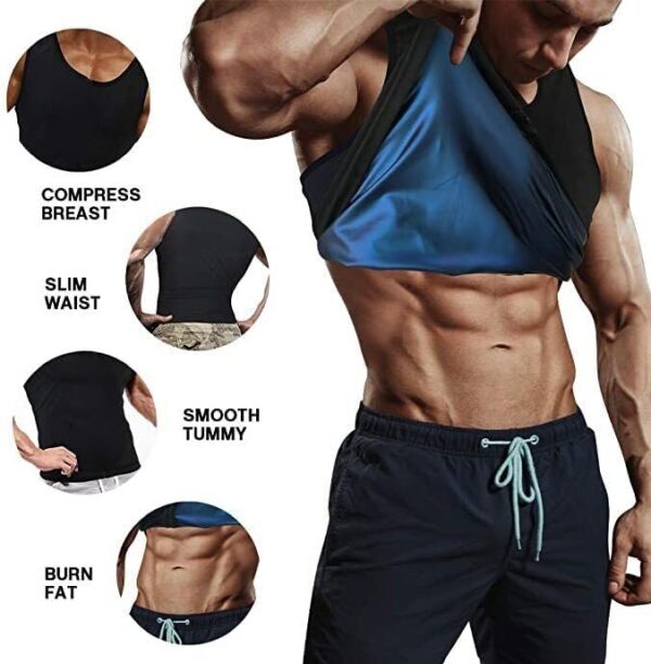 Men Advanced Sweat Shaper vest - Image 7