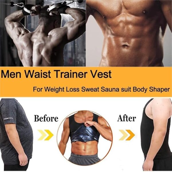 Men Advanced Sweat Shaper vest - Image 20
