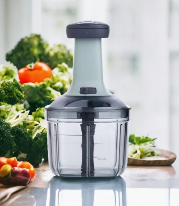 2 IN 1 PUSH CHOPPER (1100ml)