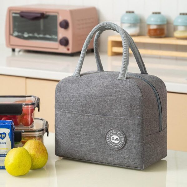 Stylish Matte Finish Insulated Lunch Bags - Image 5