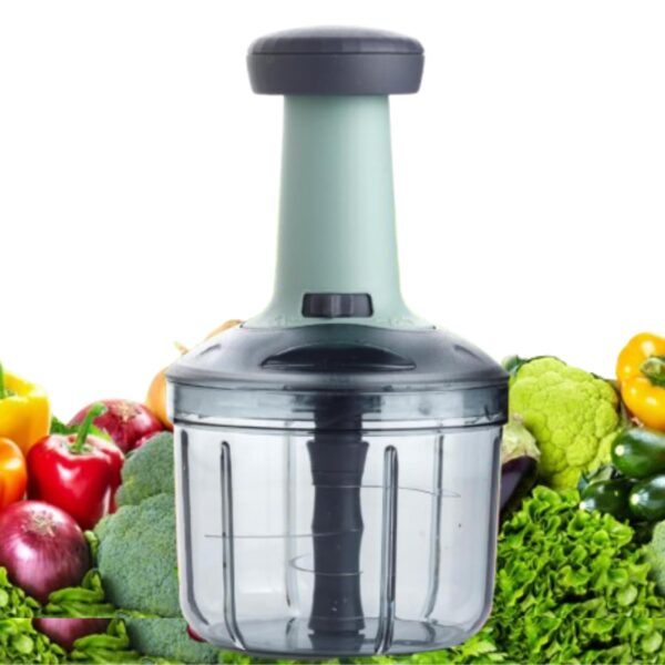 2 IN 1 PUSH CHOPPER (1100ml) - Image 5