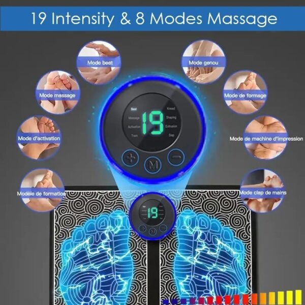 Advanced EMS foot massager