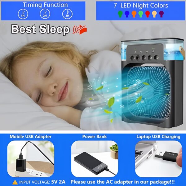Portable Mini Air Conditioner AC - Image 8