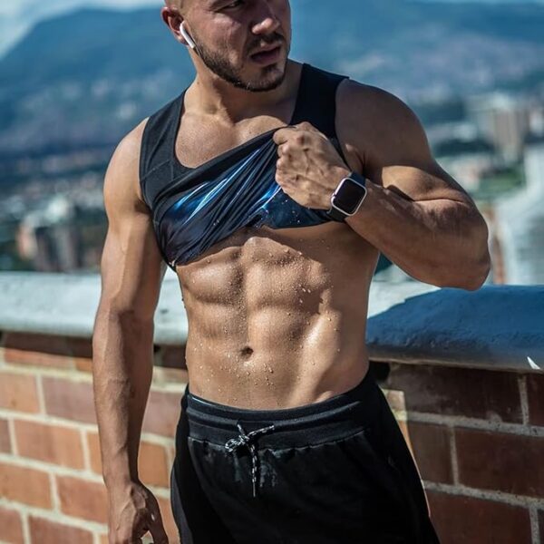 Men Advanced Sweat Shaper vest - Image 12