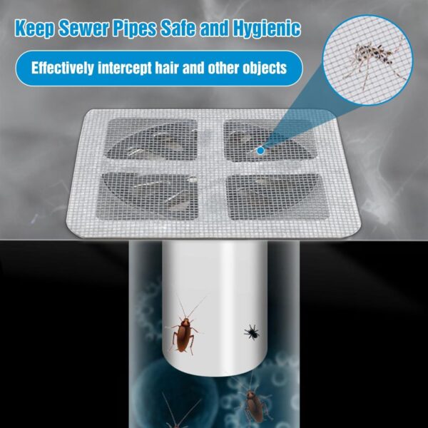 DISPOSABLE SHOWER DRAIN COVER 10 PCS PACK - Image 2