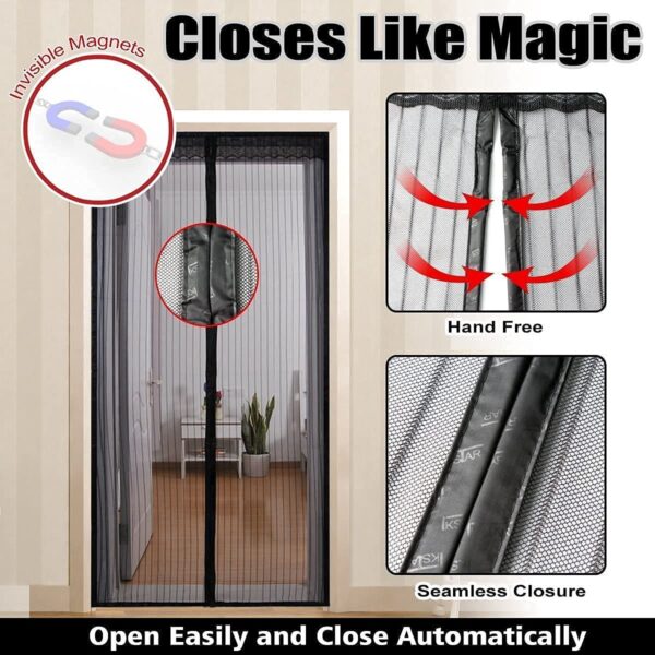 Advanced Magnetic Mosquito Screen Door - Image 12