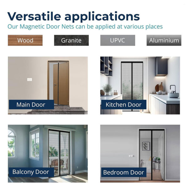 Advanced Magnetic Mosquito Screen Door - Image 13