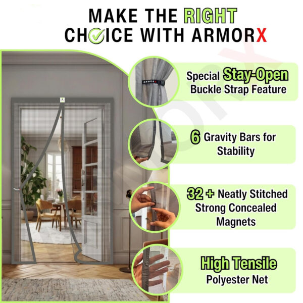 Advanced Magnetic Mosquito Screen Door - Image 17