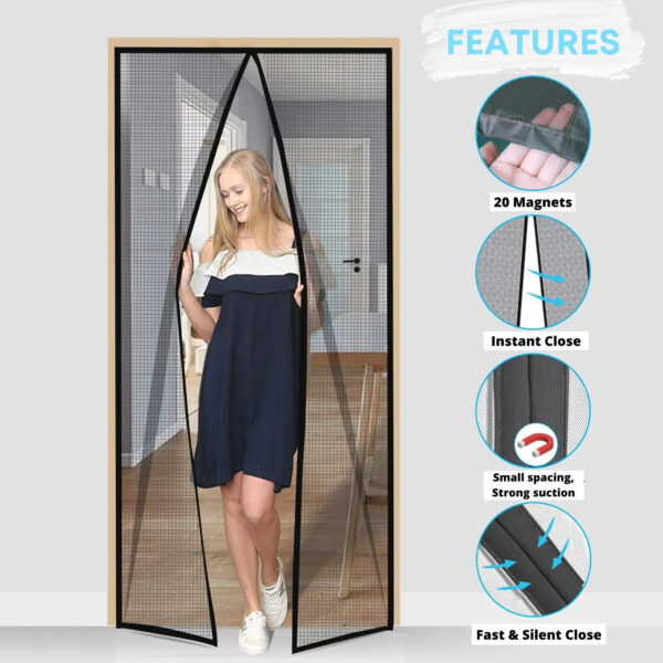 Advanced Magnetic Mosquito Screen Door - Image 21