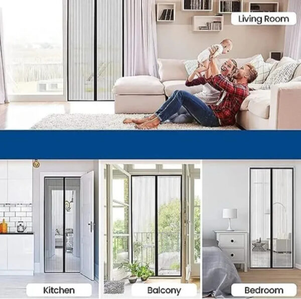 Advanced Magnetic Mosquito Screen Door - Image 2