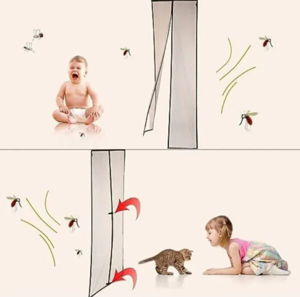 Advanced Magnetic Mosquito Screen Door - Image 3