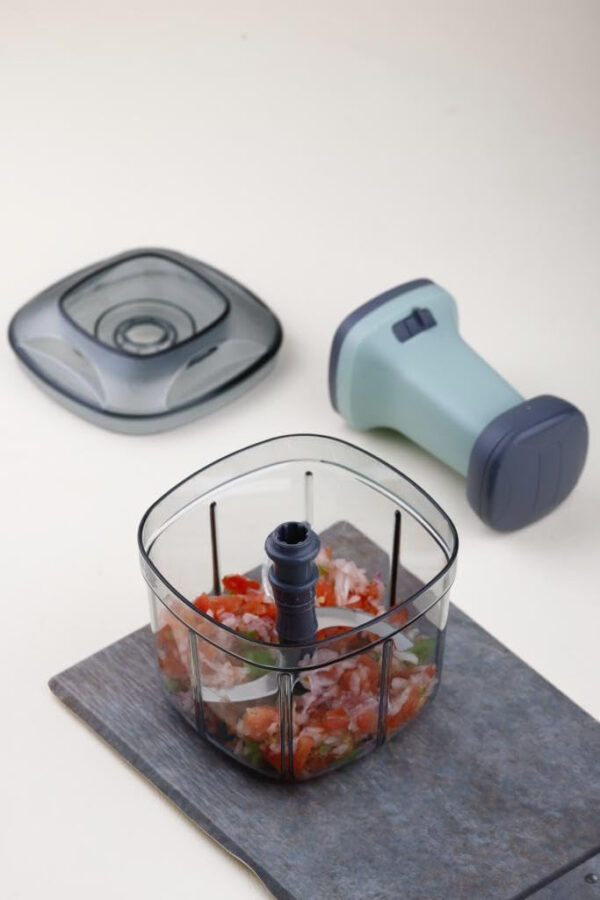2 IN 1 PUSH CHOPPER (1100ml) - Image 2