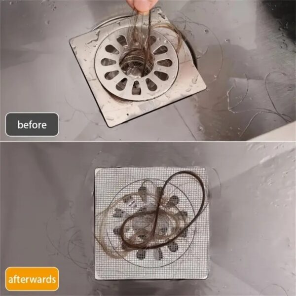 DISPOSABLE SHOWER DRAIN COVER 10 PCS PACK - Image 3