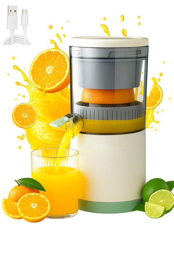 Electric Citrus Fruit Juicer – USB Rechargeable | Fast & Easy - Image 8