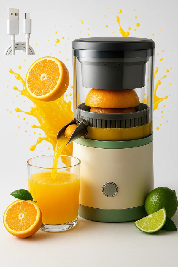 Electric Citrus Fruit Juicer – USB Rechargeable | Fast & Easy - Image 3